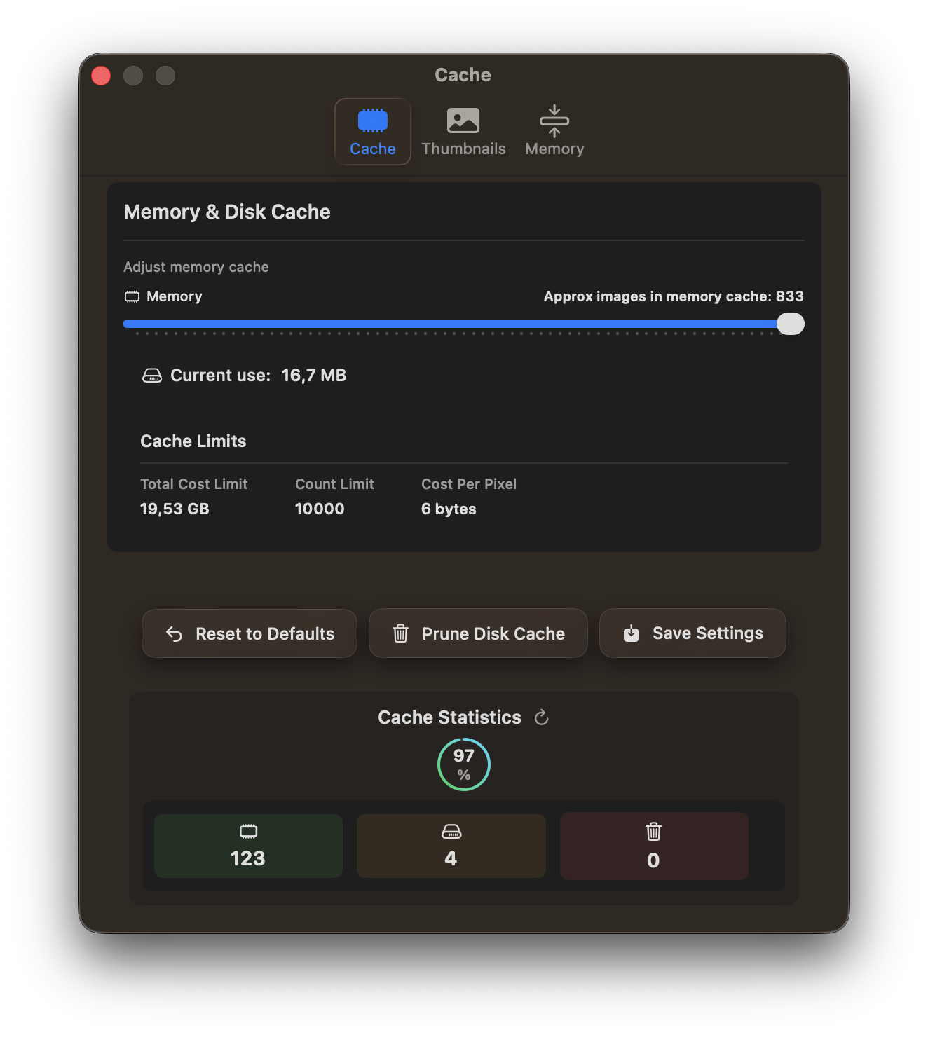 RawCull startup screen